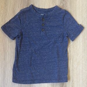 Kids Blue Button-Up Shirt